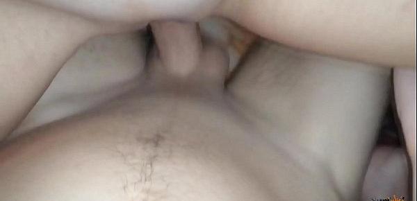  Very wet pussy playing with a big hard dick